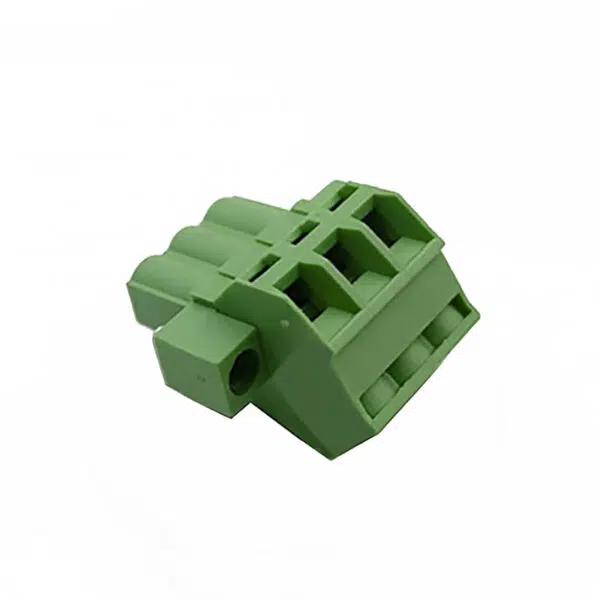 Angled 45 Degree Plug Connector with Flange - Imagen 3
