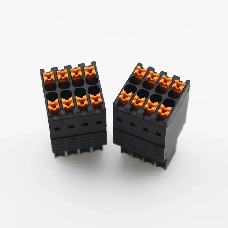 Bloque de terminales de cable enchufables de doble fila
