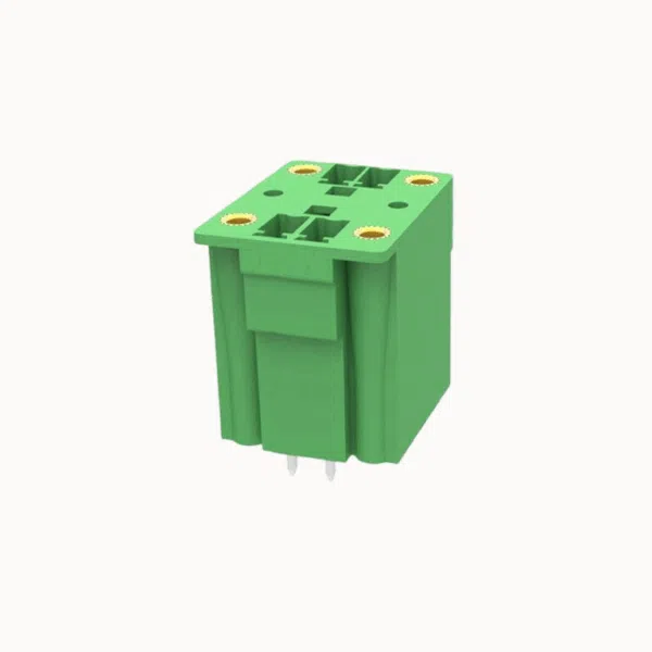 Pluggable Terminal Block Replaces Degson | 3.5mm Pitch, Green Housing | FPH1.5-XX-350-04