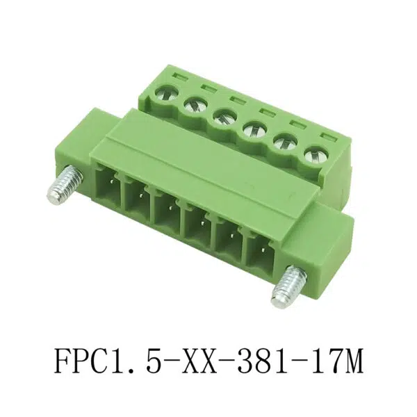 Male-female Plug Terminal Block | Male-female Mating Structure | FPC1.5-XX-381-17M