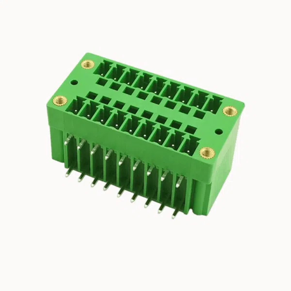 Pluggable Terminal Block replaces Degson | CE Certified, Dual-Row Design | FPH1.5-XX-350-04R