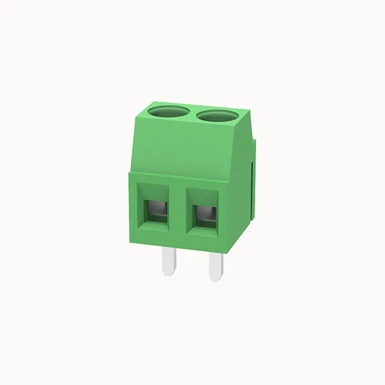10 Morsetti A Vite 3 Pin Passo 2,54mm Per Connettori PCB - Verde