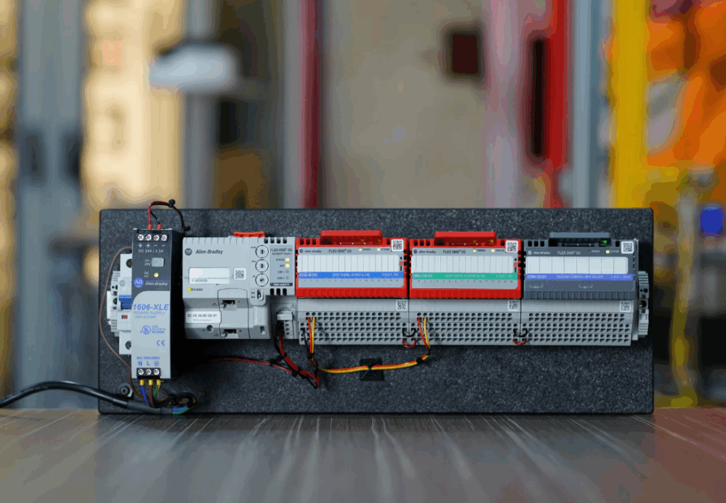 double-deck PCB terminal blocks in IO Modules