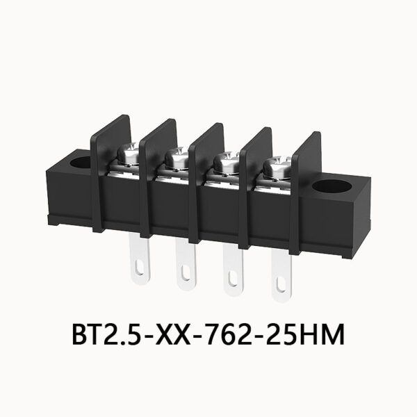 Horizontal Barrier Terminal with Mount | 7.62mm Pitch | BT2.5-XX-762-05HM