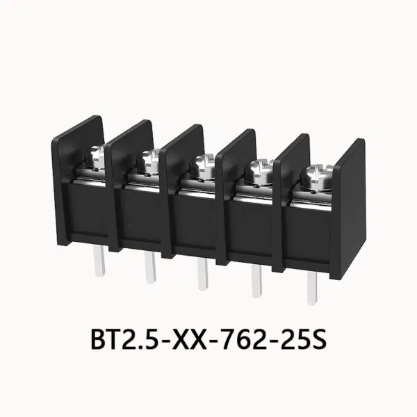 Mini Barrier Terminal Block | 7.62mm Pitch | BT2.5-XX-762-05S