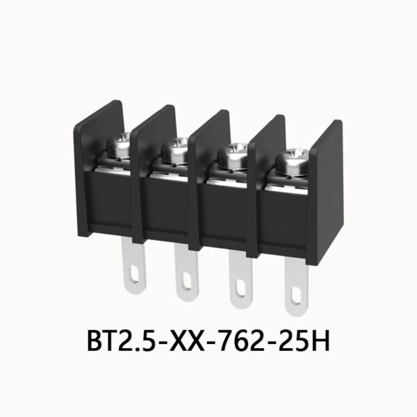 Horizontal Barrier Terminal Block | 7.62mm Pitch | BT2.5-XX-762-05H