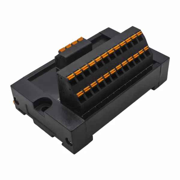 Spring Terminal Block Module 1-In 12-Out for Control Panels | HM02-12M
