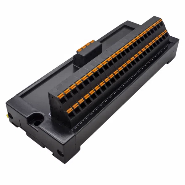 Compact DIN Rail Terminal Box with 1-In 24-Out Output Design | HM02-24M
