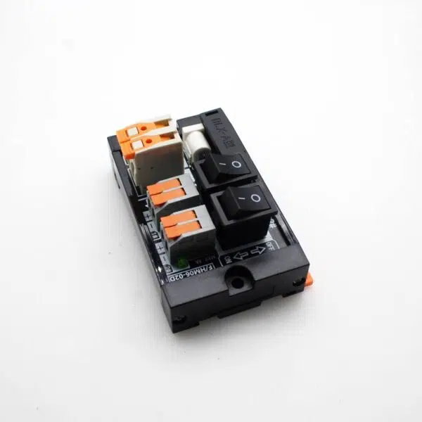 2-Chanel DC Power Distribution Spring terminal block | HM06-02D