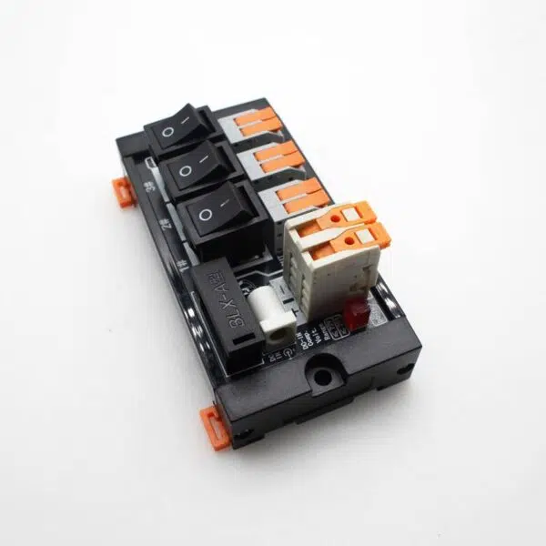 3-Chanel DC Power Distribution Spring terminal block | HM06-03D