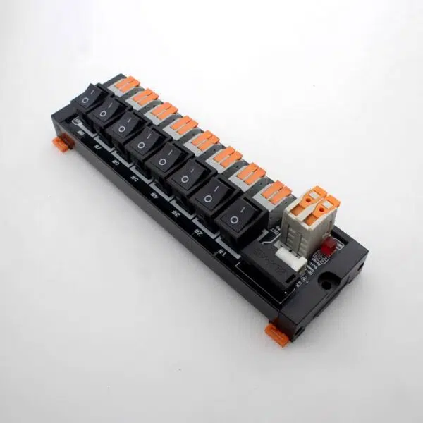 8-Chanel DC Switch Distribution Screwless terminal block | HM06-08D
