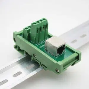 DIN Rail RJ45 connectors