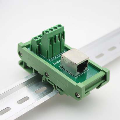 DIN Rail RJ45 connectors