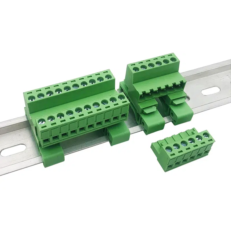 DIN Rail pluggable terminal blocks