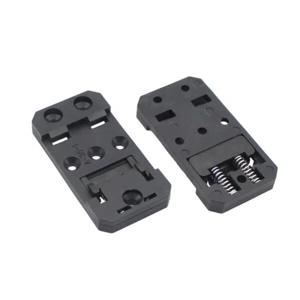 DIN Rail Mounted PCB Holder Heavy-Duty Spring-Loaded | DGR-07A/07B