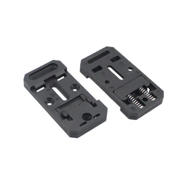DIN Rail Mounted PCB Holder Heavy-Duty Spring-Loaded | DGR-07A/07B - 图片 3