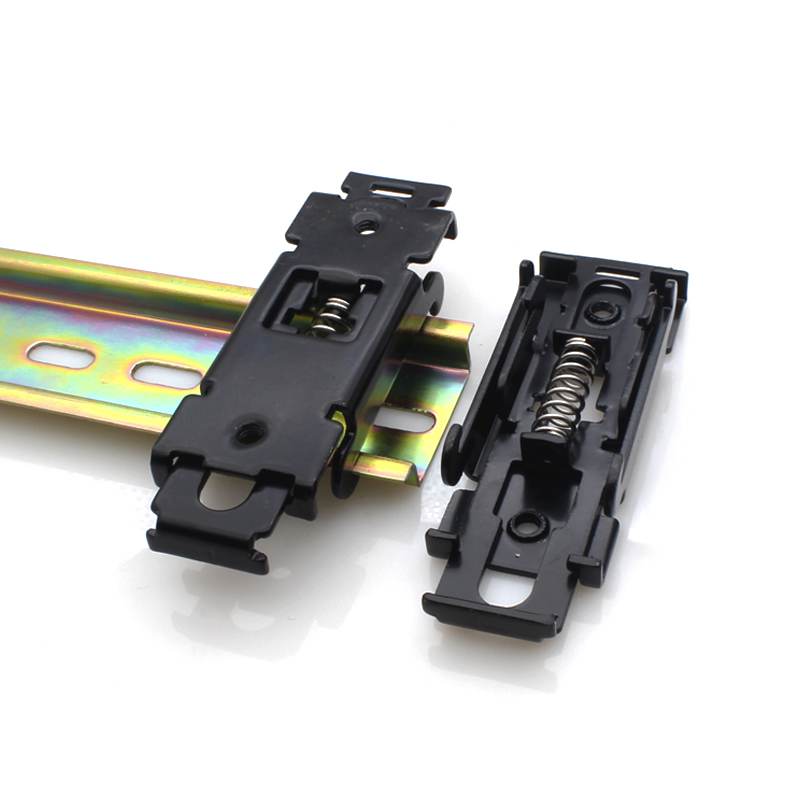 Abrazadera Fija Para Riel Din Abrazadera Fija Para Riel Din De Aluminio