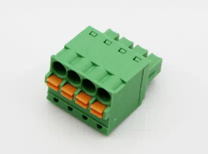 Pluggable Terminal Block Connector Spring Connection 3.5mm Pitch