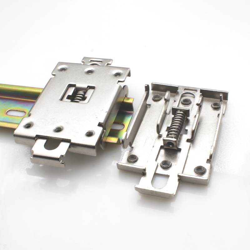 Stainless steel clamps din rail