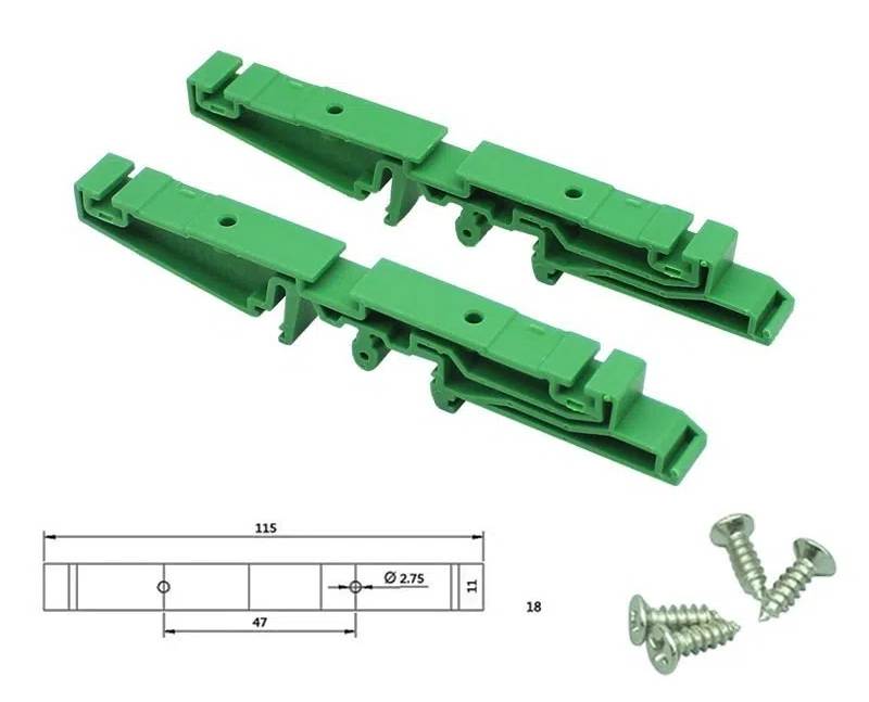 soporte de montaje en carril din dgr-03