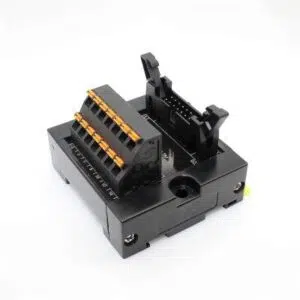 IDC terminal breakout board for DIN rail