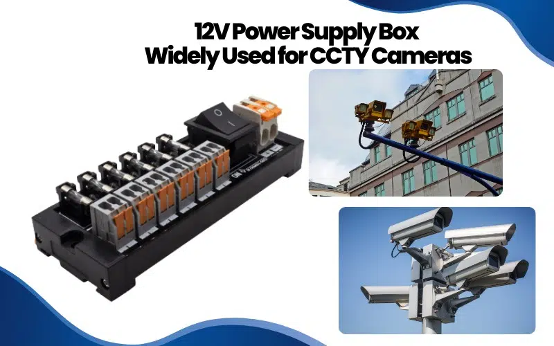 12V power supply box widely used for CCTY cameras