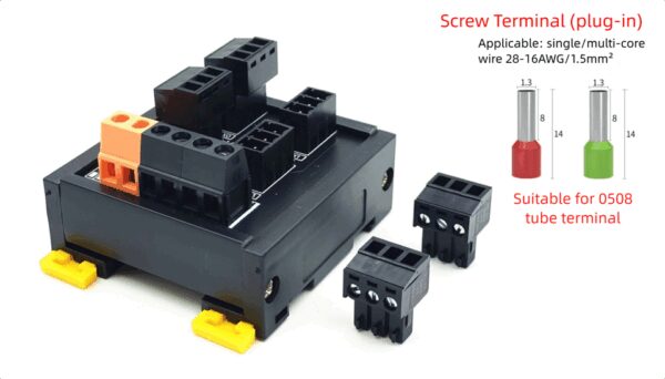 Reliable compact 4-channel sensor connector terminal block with programmable controller input for 2-wire 3-wire proximity and photoelectric switches - Image 5