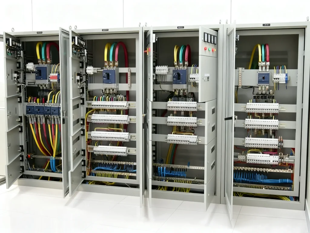 Monitoring equipment room power distribution scenario