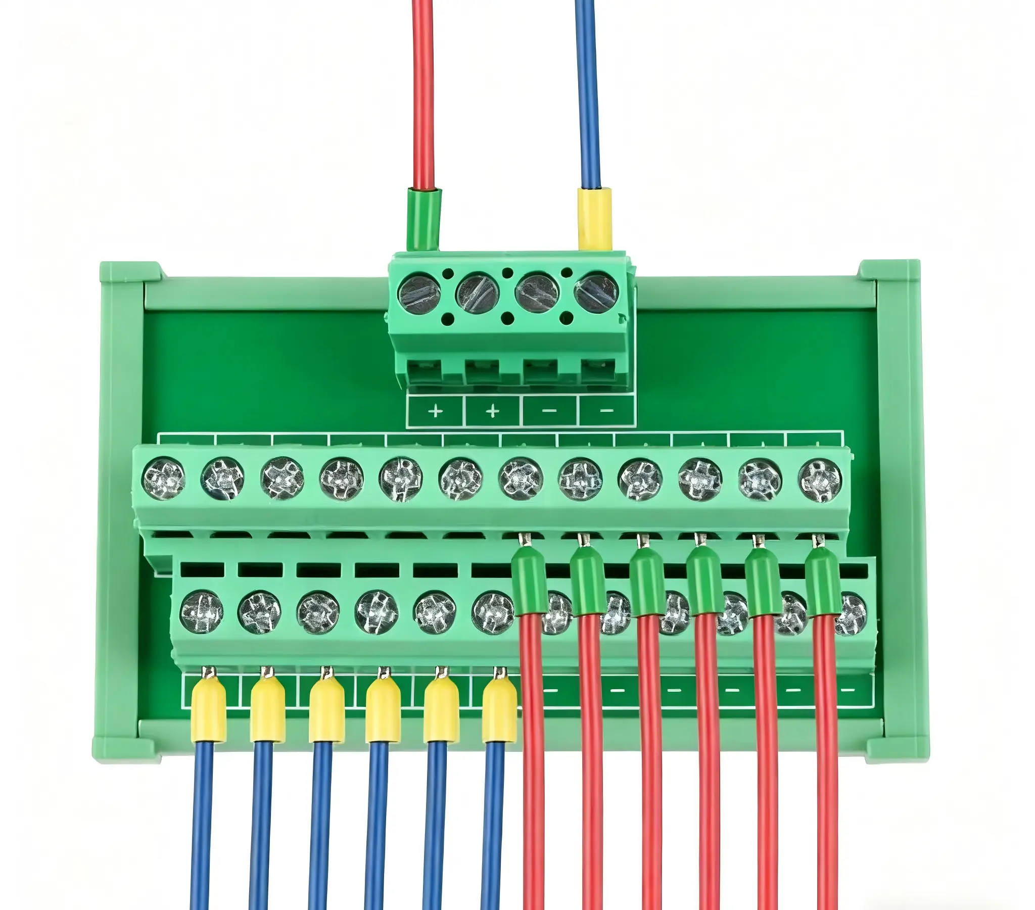 Neatly Wired Terminal Block 