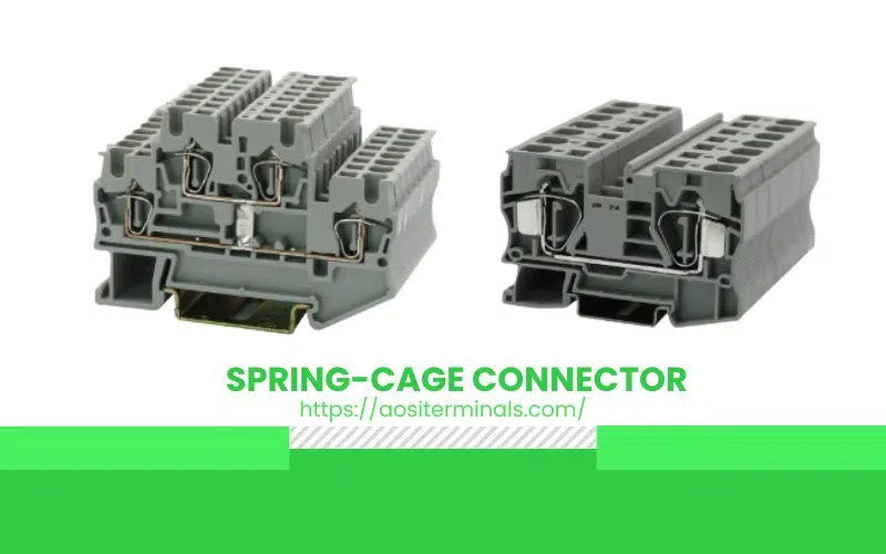 Spring-cage connector