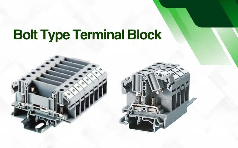 what is a bolt type terminal block