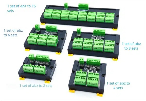 ABZ encoder signal distributor differential pulse separator 1 to 2/4/6/8/16 channels - Image 5