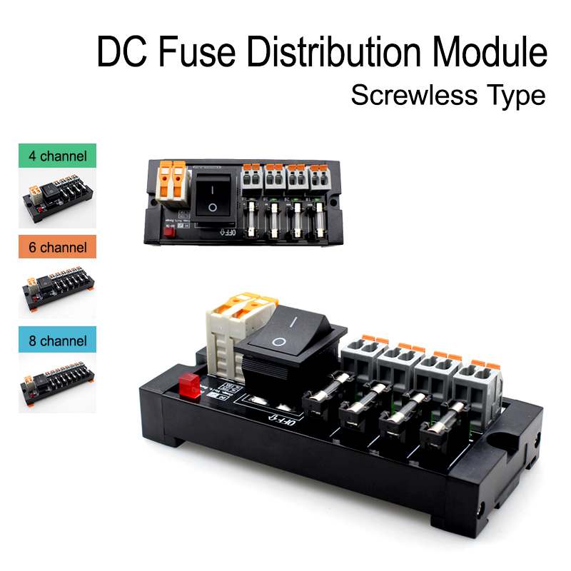 DC Switch Distribution Module Spring-Type