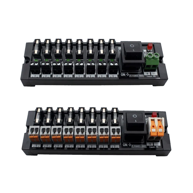 DC fuse distribution modules 4 6 8 channel