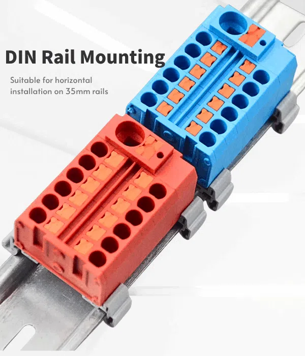 Easy DIN Rail Mounting