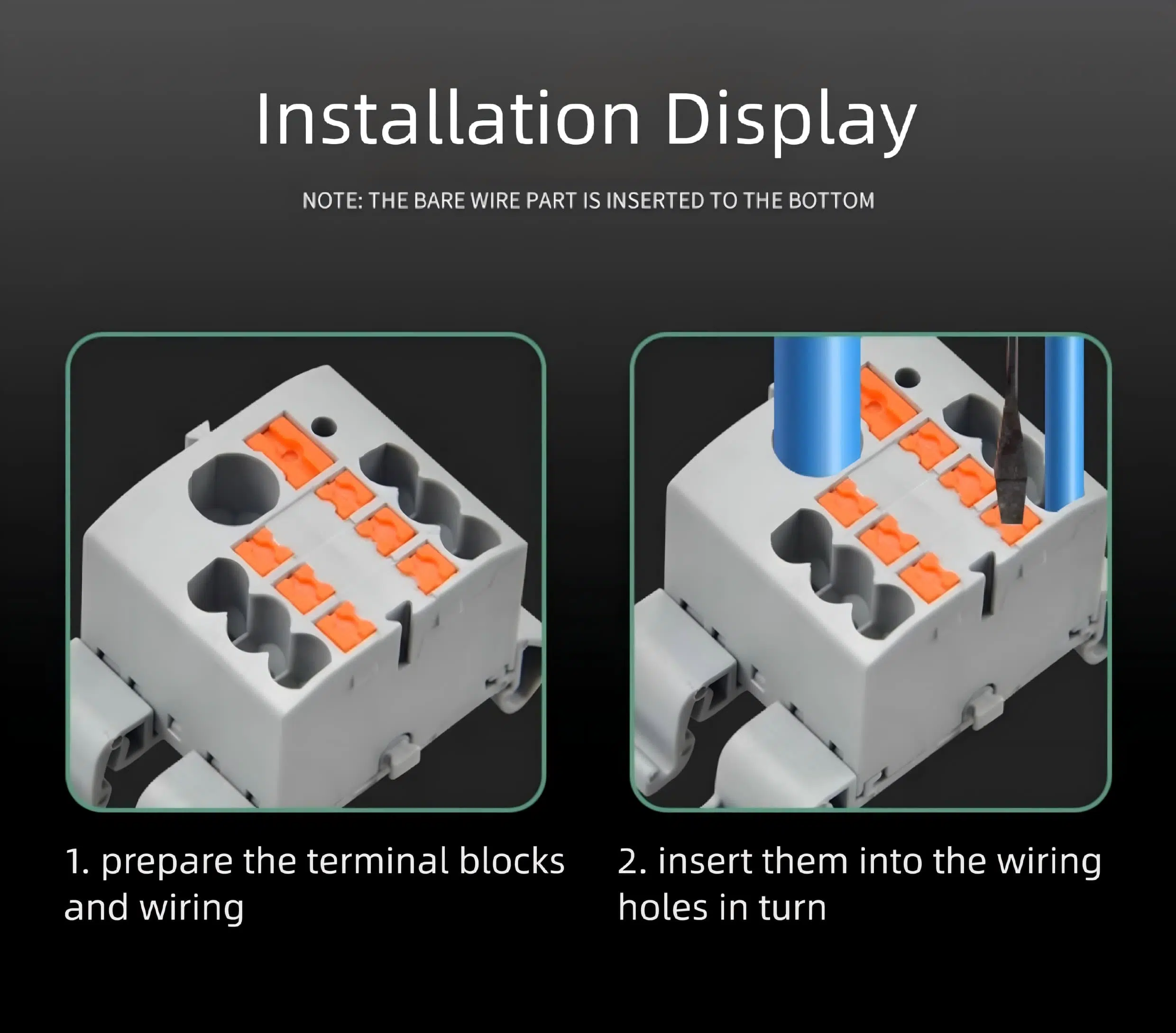 Installation Steps of KV225 power distribution block
