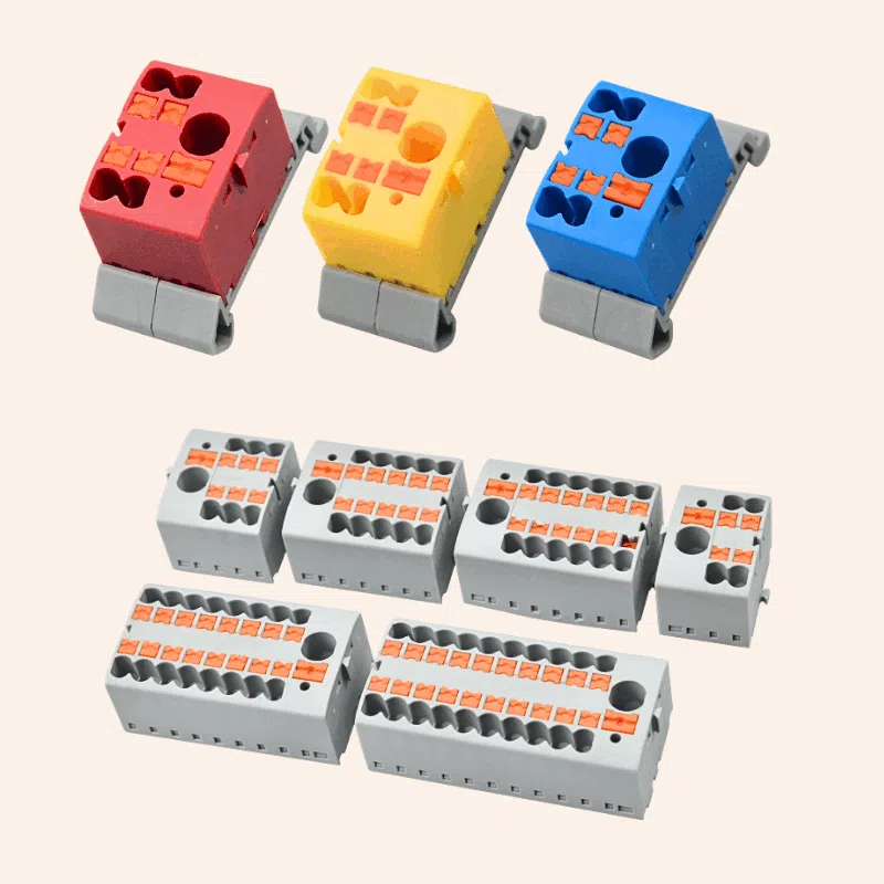 Modular Push-in Distribution Blocks