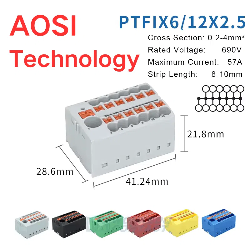 One In Multiple Out Junction Box Power Distribution
