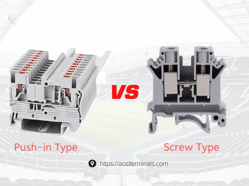 push-in vs screw terminal block