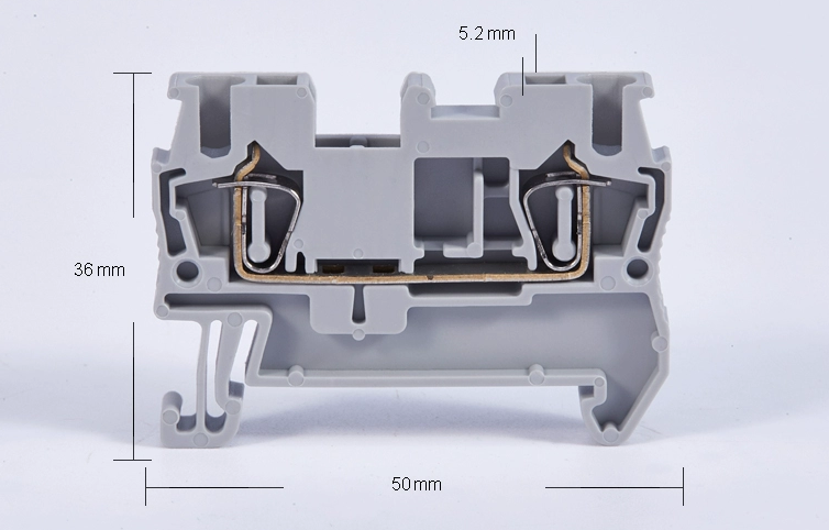 ST-2.5 spring din rail terminal block