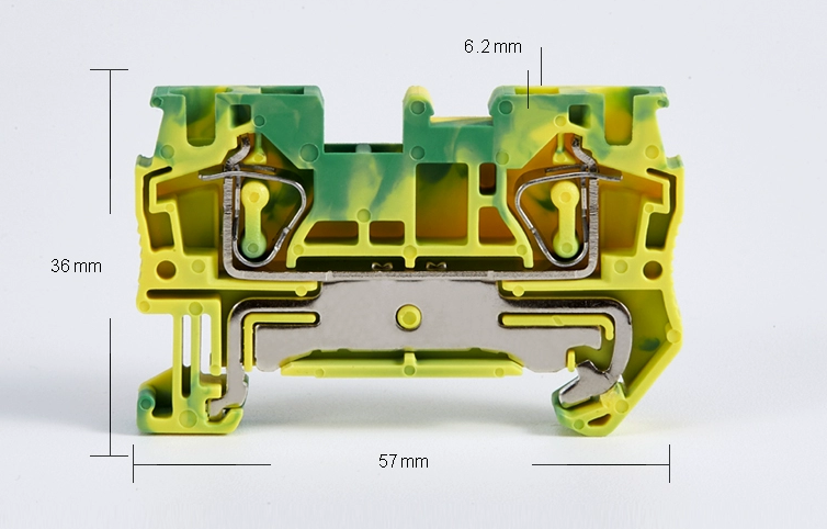 ST4-PE spring din rail terminal block