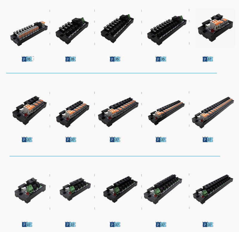 DC Switch Distribution Modules Catalogue