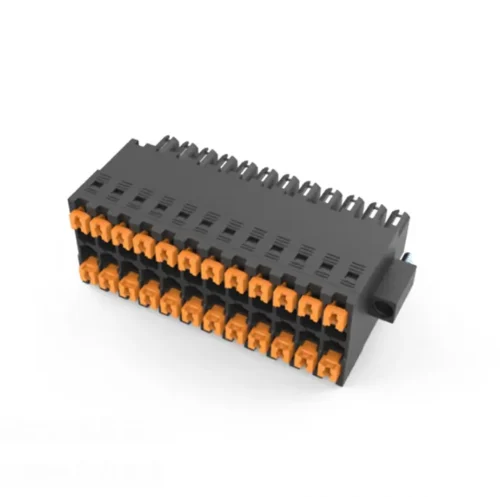 Dual Row Plug-in Wire Terminal Dual Row Plug-in Wire Terminal